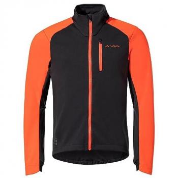 Chaqueta Vaude Posta Softshell VI Hombre negro rojo brillante - M