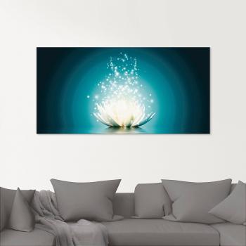 Artland Glasbild »Lotusblume der Träume«, Blumen, (1 St.), in verschiedenen Größen