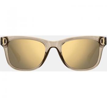 Polaroid Unisex Beige Rectangle Polarized Sunglasses PLD 6206/S