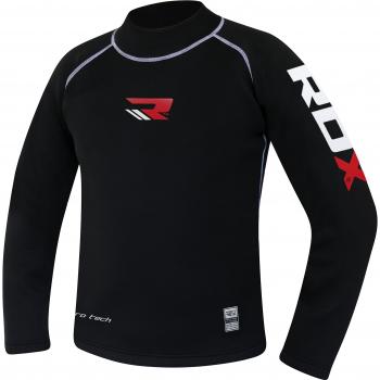 X3 Black Compression Rash Guard – Long Sleeves XL
