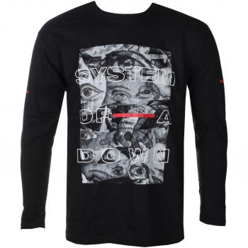 Chemise Métallique Masculine – SOAD : Eye Collage – Rock Off – Large