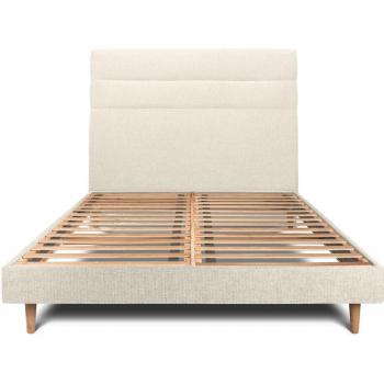 Cama Linea Elegance 150x190 cm – Cabecero y Tejido Lienzo Mate