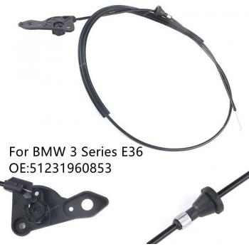 BMW 3 Series E36 Bonnet Hood Release Cable Rod 51231960853