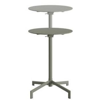 Table de terrasse Veba – Modèle Mange-Debout, acier verni