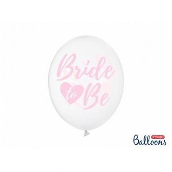Kryštálový latexový balón Bride to Be 30 cm