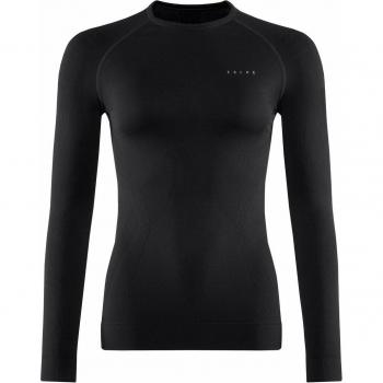 Camiseta de Manga Larga Falke Maximum Warm Negra M Mujer