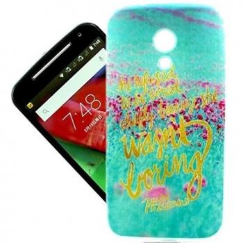 Protector de Piel TPU Suave TUTUWEN Moto G (2.º)