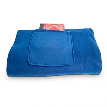 Polaire Plaid di Comfort con Maniche e Tasca Telefonica Blu Pcp1914 della Marca Garnier