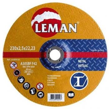 Disque de tronçonnage pour métal 125 x 2,5 x 22,23 mm (Lot de 5)