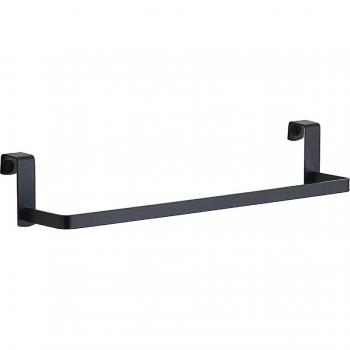 Accessoire de salle de bains Gedy, porte-serviettes noir mat 212914
