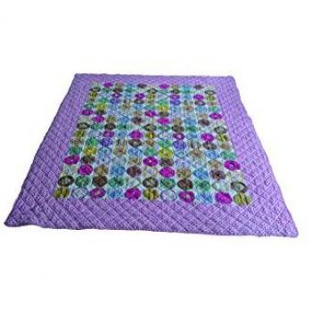 Patchwork Decke Ania II - My Flair Rosa 155 x 220 cm