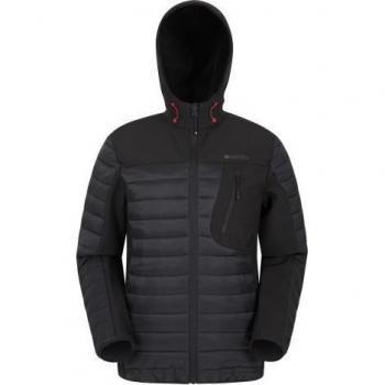 Jaqueta masculina acolchoada Mountain Warehouse Turbine II 3XL negro