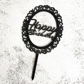 Acrylic Birthday Cake Toppers