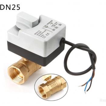 Motorisiertes Kugelventil AC220V mit 3 Drähten