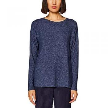 Camisa Larga edc by Esprit Azul Navy 400