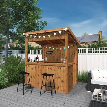Mercia 6 x 5ft Pressure Treated Timber Garden Bar
