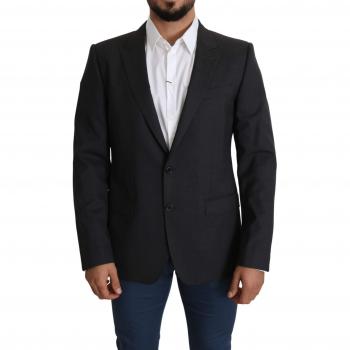 Blazer Formale Slim Fit DOLCE & GABBANA in Lana Blu - Size S