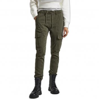 Pantaloni cargo verdi da donna Pepe Jeans