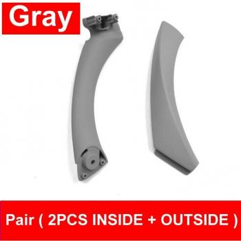 Panel de puerta decorativo para BMW Serie 3 E90/E91 – manija interior negra