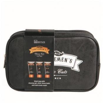 IDC INSTITUTE CABALLEROS Bolsa de Afeitado 3 Piezas