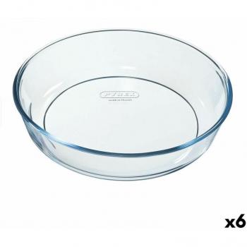 Pyrex Glasbackform Rund 26 x 26 cm, 6 Stück