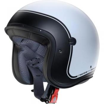 Caberg Freeride X Imola Jethelm in Schwarz-Weiß – Größe XL – für Männer
