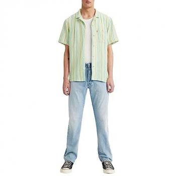 Jeans Levi's 501 Coupe Droite Bleu