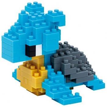 Kawada Nanoblock Pokemon Series Lapras Micro-Sized Building Block Set