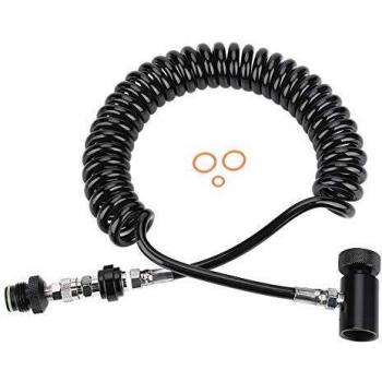 Paintball Remote Line Hose Adapter Set with Valve