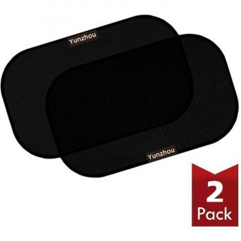 Auto Zonnescherm 2-Pack 54x36cm Voor Raam met UV Bescherming