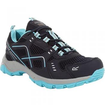 Women's Regatta Womens Lady Vendeavour Waterproof Walking Shoes - Black - Size: 8