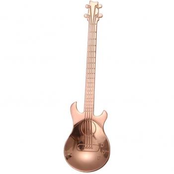 Guitar Shaped Stainless Steel Teaspoon