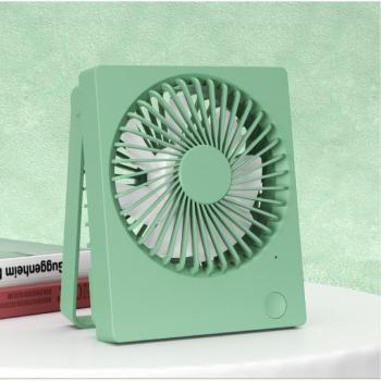 Tricolor USB Charging Mini Desktop Fan - Silent Summer Fan