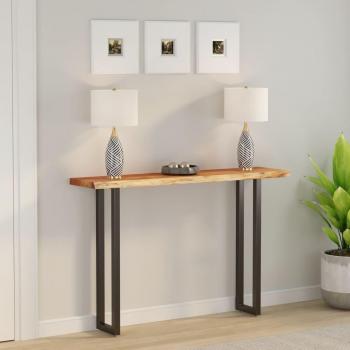 Vidaxl - Table Top 140x30x2.5 cm, Rectangular, Solid Wood, Acacia, Live Edge