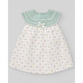 Iris - Vestido de bebé niña con braga