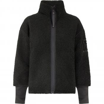 Didriksons Mella Fleecejacke Damen Schwarz