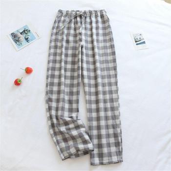 Pantalones holgados de algodón para casa, comodidad pareja