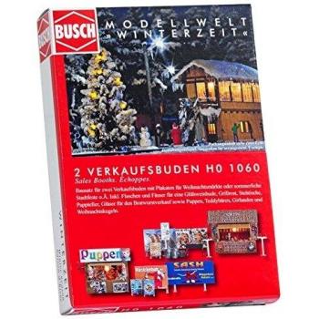 Stands de Noël HO 1/87 - BUSCH 1060