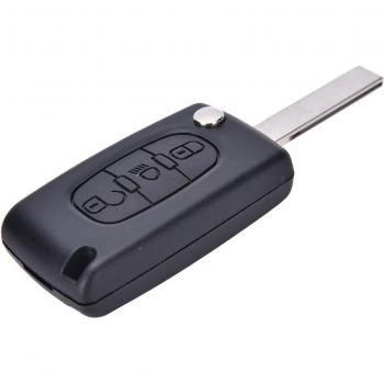Citroen C4 Picasso CE0536 Flip Key Remote Case Fob Shell 3 Buttons