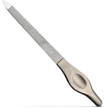 Lima per unghie Hans Kniebes, zaffiro, grana grossa/fine, 15 cm
