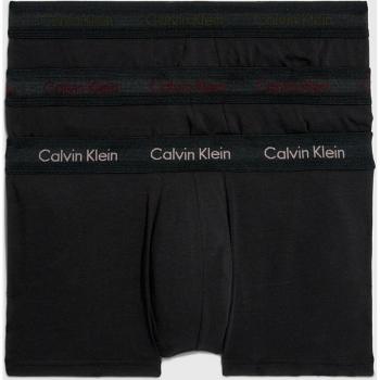 Calvin Klein Low Rise Trunks - Woodrose / Olive / Deep Rouge / Black - Size: M