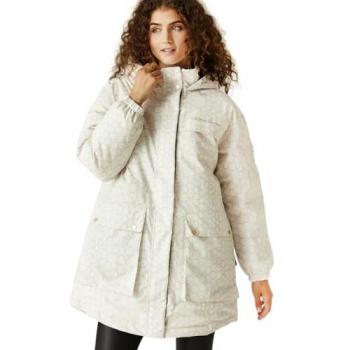Women's Regatta x Christian Lacroix Womens Cailar Waterproof Jacket - White - Size: 10