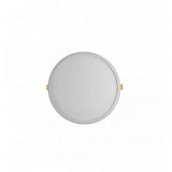 Downlight 8w 4000k Blanco Lejania 1x12x12 Cm 760lm Empotrar Corte Ajustable 5-10,5d