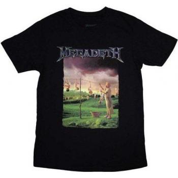 T-shirt unisex Megadeth con elenco brani Youthanasia