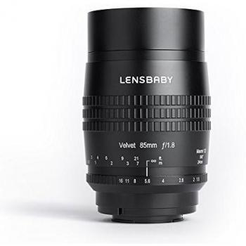 Objectif à focale fixe Lensbaby Velvet 85 - 85 mm - f/1.8 - Fuji X
