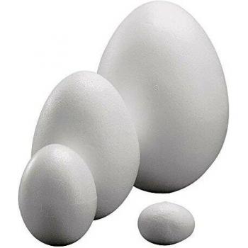 Rayher Styropor-Figur „Eierschale 10 cm“