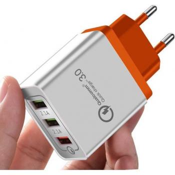 Vothoon 3-Port QC3.0 Fast Charging USB Charger
