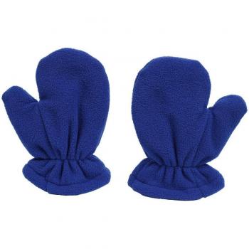 Cute Solid Color Polar Fleece Winter Gloves for Kids (Ages 3-10)