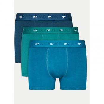 Cristiano Ronaldo 3er Set Bambus Trunks Herren Blau