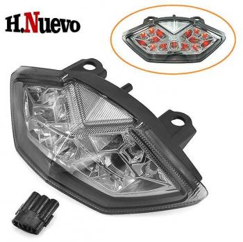 Feu arrière noir Kawasaki Z1000 2010-2013